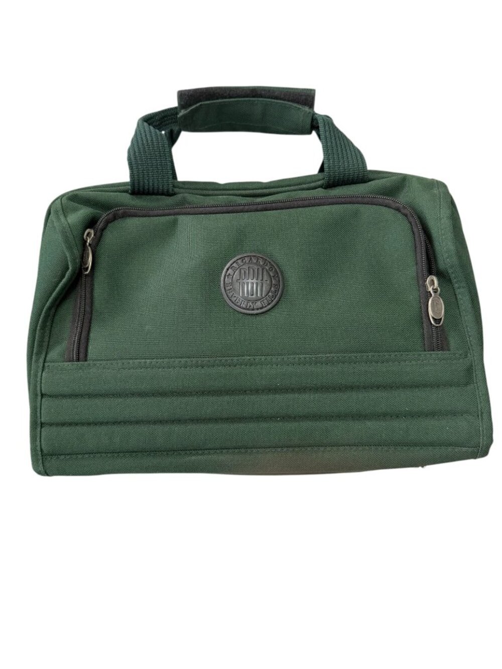 Vintage Ricardo Beverly Hills 2413 Hanging Travel Toiletry Organizer Green Y2K